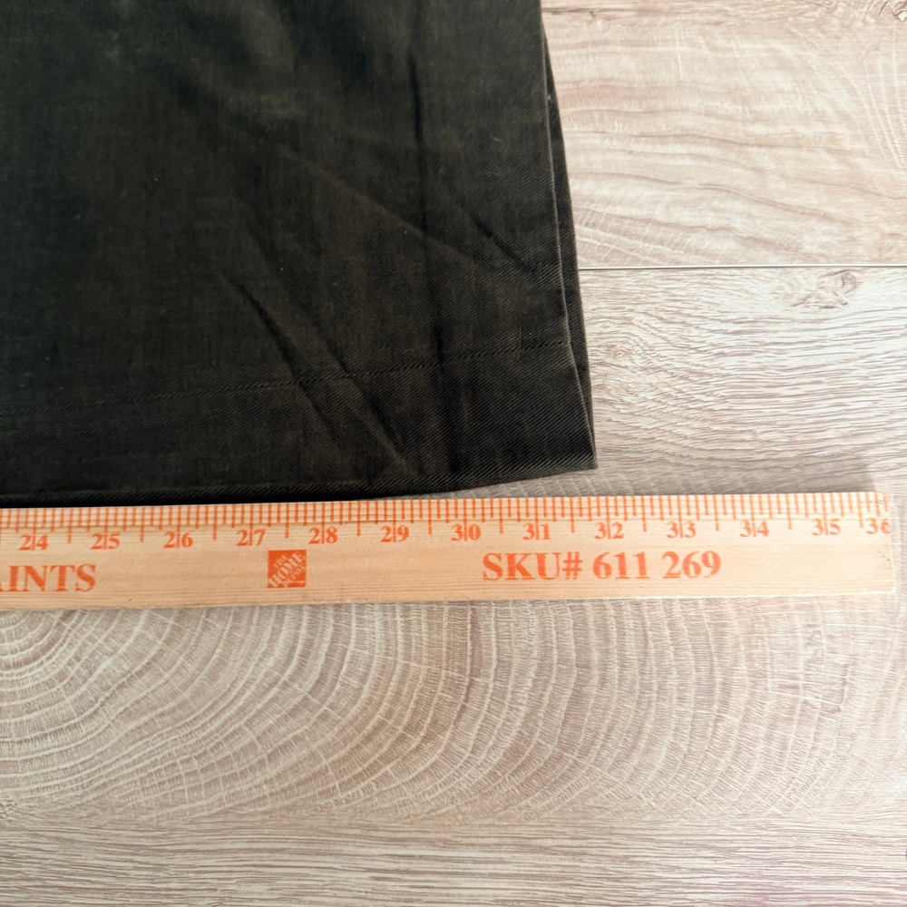 Banana Republic Dress Pants Mens 31x32 Brown Cotton Flat Front Straight Leg NWT - Picture 6 of 6